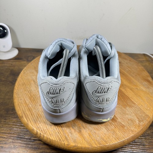 Nike Air Max 90 Triple Wolf Grey Mens Size 7.5 Shoes CN8490-001 - Picture 4 of 8
