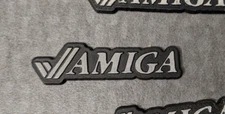 ** Commodore Amiga Case Badge Metal Logo Sticker