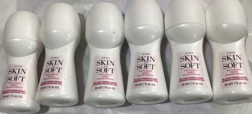 Avon New Skin So Soft Essence Roll-on Deodorant 1.7 fl.oz Lot of 6 (Six).New!