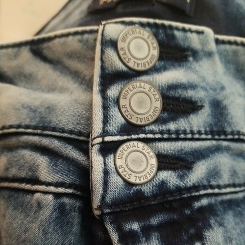 Imperial Star Girls Jeans Stretch Denim Pants ADJUSTABLE WAIST SZ 16 Comfortable - Picture 6 of 12