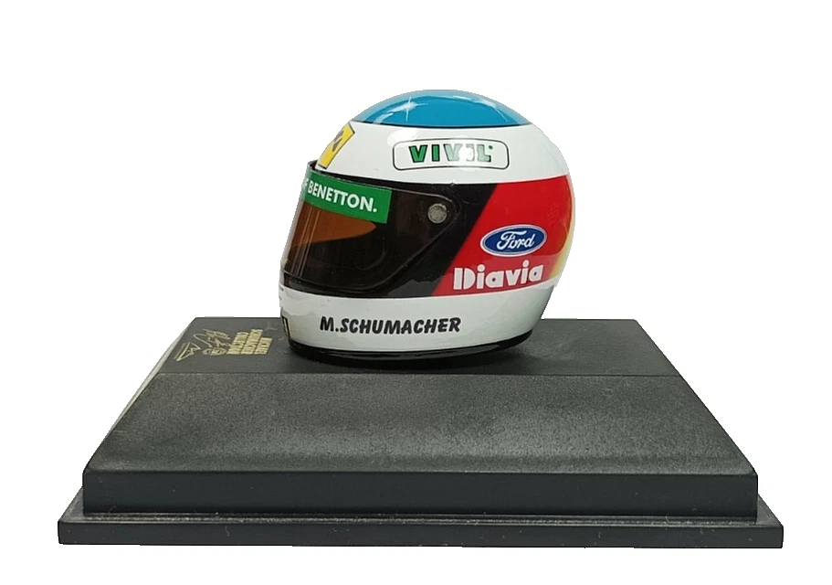MINICHAMPS Helm 1991 Michael Schumacher 1:8 Formel1 Benetton - Bild 3 von 4