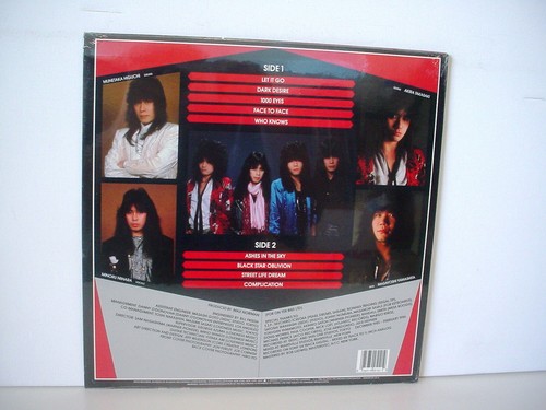 LOUDNESS Lightning Strikes original SEALED LP 1986 (ATCO 90512) Hype Sticker - Picture 2 of 3