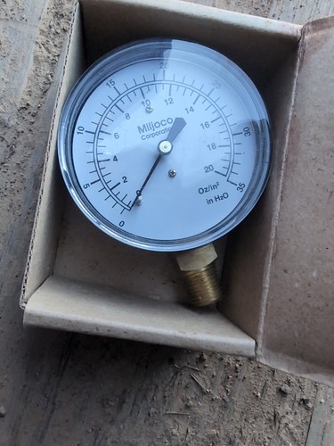 MILJOCO CORP LP2507L232 / LP2507L232 H20 Gauge Oz/in2 0-35 - Picture 2 of 3