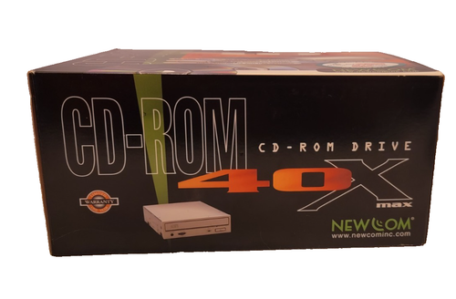 New Com Inc Cd-Rom Drive 40 X Max New in Box - 第 5/5 張圖片