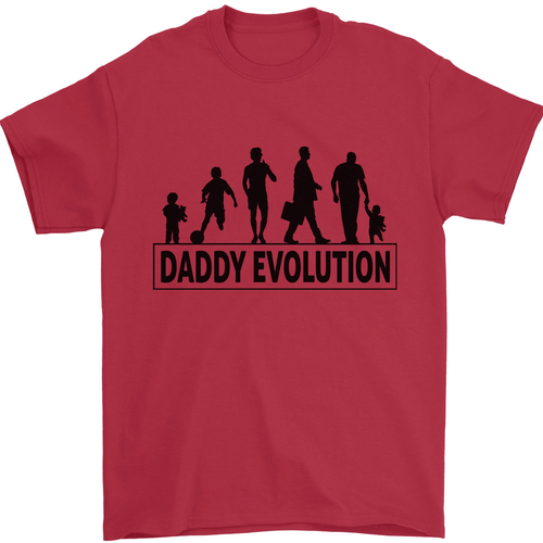 Daddy Evolution Fathers Day Mens T-Shirt 100% Cotton - Picture 44 of 101