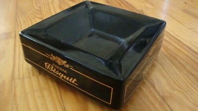 Cendrier Vintage " COGNAC BISQUIT " EN PORCELAINE Fondée en 1819 Made in France - Photo 1/4