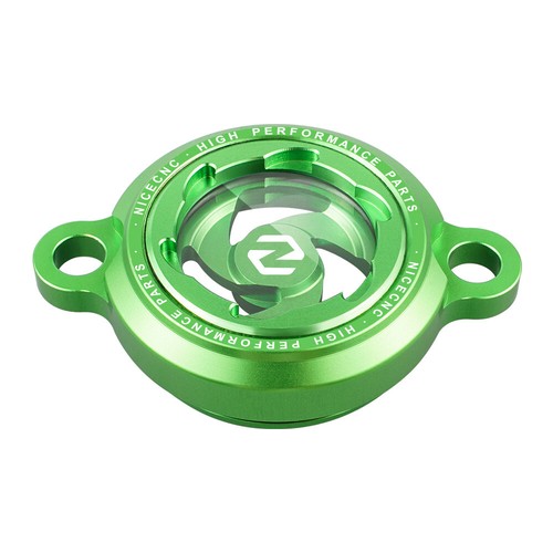 Transparenter motorölfilter abdeckkappe Startseite für Kawasaki KX250F 2005-2019 - Picture 8 of 11