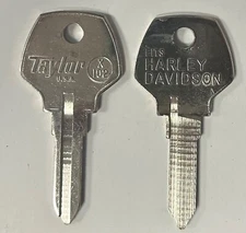 Taylor X102 Harley Davidson Key Blank uncut (1 Pc)