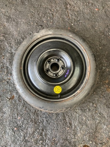 2007 TOYOTA AURIS 17" SPACE SAVER WHEEL RIM & TYRE 125/70D17 #2