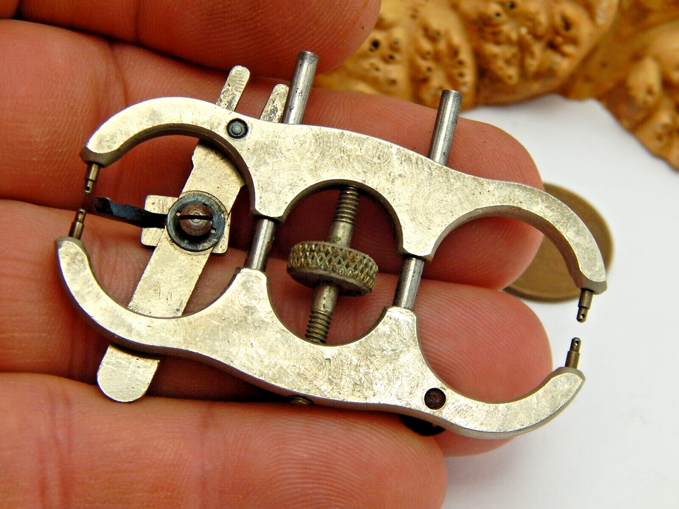 Vintage watchmaker's watch repair tool Vigor "Junior" Balance Poising