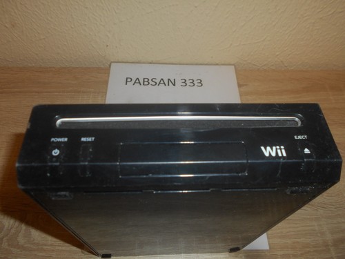 CONSOLAS - WII NEGRA , CON CABLES , SENSOR , MANDO Y ASCESORIOS - Imagen 3 de 4