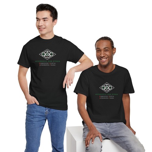 Automobile Club d'Italia Vintage Design T-Shirt Italian Racing Cars Tee Fan Gift - Picture 36 of 61