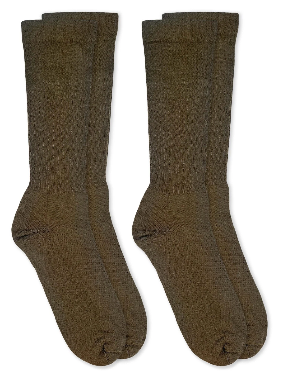 Jefferies Socks Mens Merino Wool 7-10 mmHg Graduated Compression Combat Boot 2PK