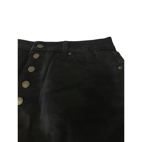 Time And Tru Women's Jeans Black Camo Size 16 High Rise Curvy - Picture 2 of 10