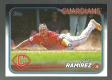 2024 Topps Series 1 - Jose Ramirez - Cleveland Guardians - Base - #114