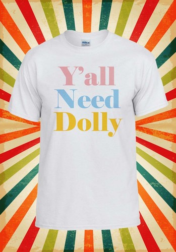 Y'all need Dolly T-Shirt Country Cool Herren Damen Unisex Baseball T-Shirt Oberteil 3289 - Bild 2 von 7