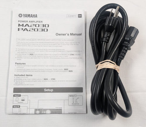 Yamaha MA2030 Endstufe - Bild 7 von 8