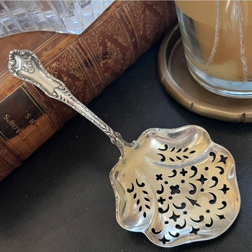 JOSEPHINE MOUNT VERNON / HOWARD Bon Bon/Nut Serving Spoon Sterling Silver 5" - Bild 11 von 11