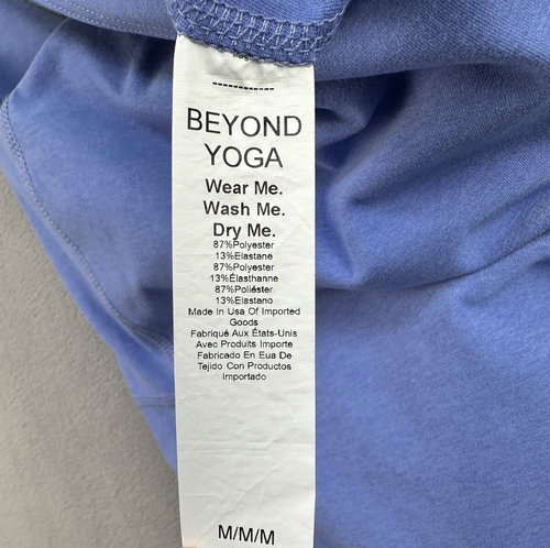 Beyond Yoga Kleid Medium Spacedye Inspire Midi Periwinkle Cloud Heather V-Ausschnitt - Bild 6 von 11
