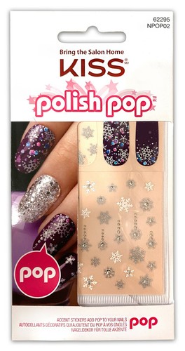 Kiss Nail Art Kits - Real Crystals - Polish Pop - Many Pop Accent Stickers  - Picture 7 of 11