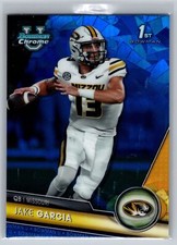 2023 Bowman University Chrome Sapphire Jake Garcia 1st #99 Missouri Tigers