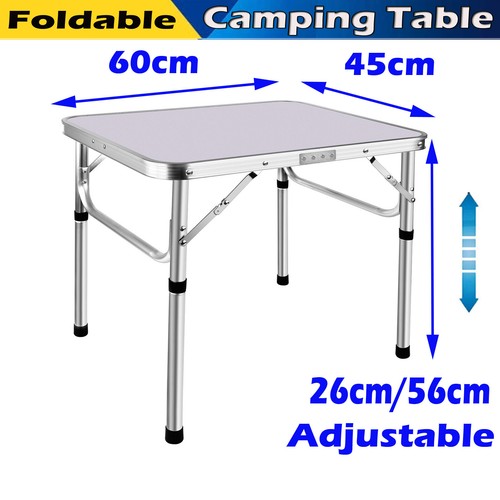 NEW! 60cm Portable Folding Outdoor Camping Kitchen Work Top Table 2FT Adjustable eBay