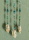 Beach Mobile Porch Colorful Sun Catcher Hostess Gift Indoor Outdoor Shells Aloha