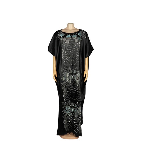 African Women Maxi Dress Abaya Dubai Moroccan Kaftan Muslim Caftan Dashiki Gown - Picture 29 of 201