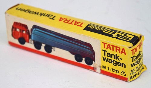 DDR Tatra Tankwagen Caprolactam Mk Modelle OVP H0 Eisenbahn Anlage Ostalgie ALT - Bild 5 von 5