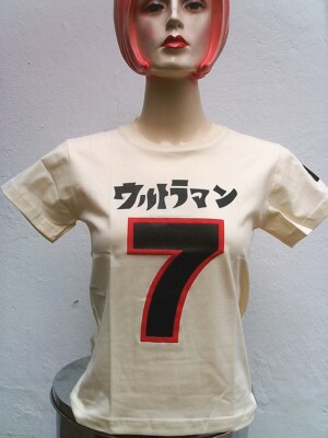 Japan Project ULTRA VIOLENT Asia Power Girls Seven 7 T-Shirt S 34/36