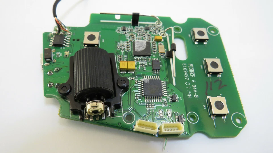 Haupt-Platine, Leiterplatte für Logitech G930 Gaming Headset original & geprüft. - Bild 2 von 4