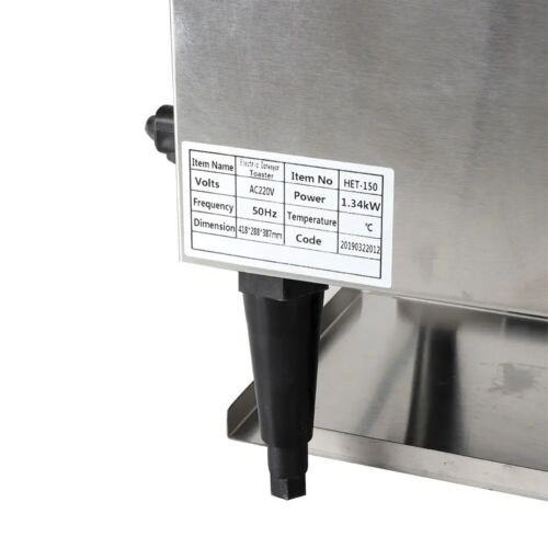Commercial Automatic Bun Toaster sandwich Bread Snack Conveyor Toaster TT-150 - Picture 6 of 6