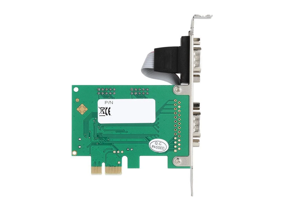 *NEW SYBA PCI-e 1.0 x1 Low Profile 2 Port DB9 Serial PCI-e 1.0 x1 Controler Card - Image 4 of 4