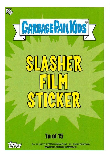GARBAGE PAIL KIDS REVENGE OF OH, THE HORROR-IBLE PICK-A-CARD 2019 BASE STICKERS - Picture 367 of 401