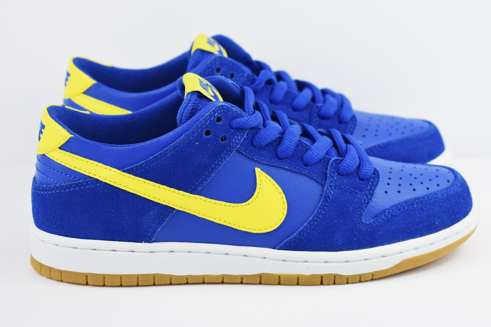 Nike SB Zoom Dunk Low Pro Mens Size 11.5 Shoes Boca Junior Royal Blue 854866 471 Nike SB Zoom Dunk Low Pro Mens Size 11.5 Shoes Boca Junior Royal Blue 854866 471