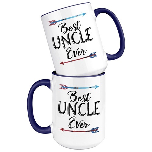 Best Uncle Ever Mug Father's Day Gift for Uncle from Niece, Nephew Birthday Gift - Picture 32 of 39