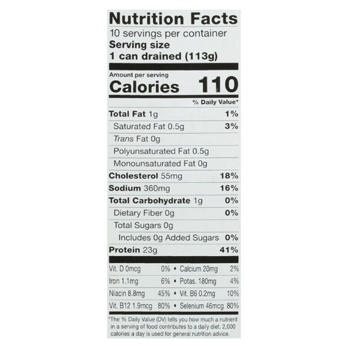 Bumble Bee Chunk Light Canned Tuna in Water, 5 oz, 10 Count - Picture 7 of 8