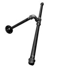 Iron Hanger Hanging Rods Industrial Pipe Clothing Racks Wall Mounted Garment