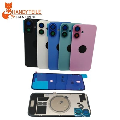 HANDY TEILE PREMIUM Akkudeckel Für iPhone 16 Komplett Backcover Rückseite Top Alle Farben