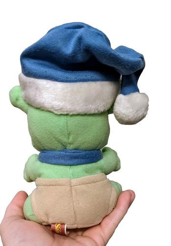 Dreamworks Shrek Baby Ogre Holidays Christmas Blue Hat & Scarf 6" Plush Toy 2007 - Picture 3 of 5