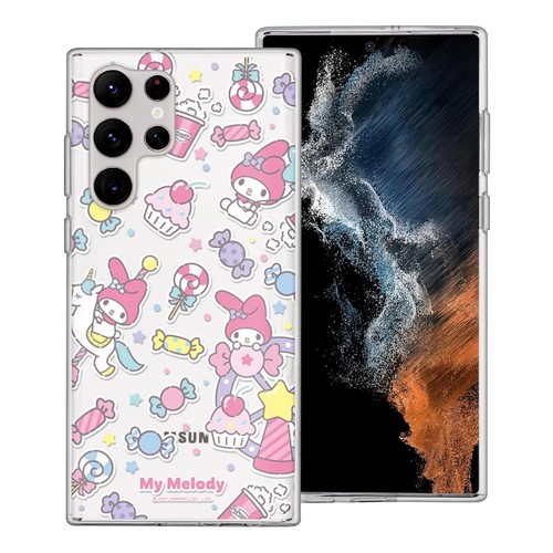 Custodia gelatina trasparente Hello Kitty Pochacco Park per Galaxy S25 S24 S23 S22 Ultra Plus - Foto 14 di 97