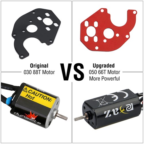 SCX24 Motor Upgrades Kit For 1/24 RC Crawler Axial Scx24 Brushed Esc Motor Combo - Picture 12 of 28