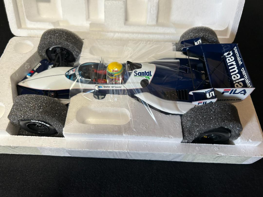 【Time sale】MCs 1/18 F1 BRABHAM BMW BT52B MCs Brabham BMW BT52B 1983 Senna 1/18 Scale F1 Model Car | eBay