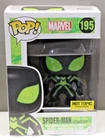 FUNKO POP MARVEL SERIES #195 SPIDER MAN STEALTH SUIT HOT TOPIC EXCLUSIVE MINT  &