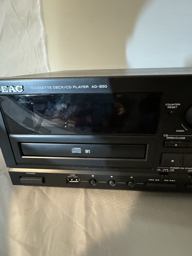 TEAC AD-850-SE Cassette Deck Reproductor de CD Memoria USB Grabación y Reproducción 100W - Imagen 5 de 8
