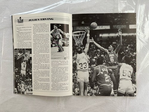 1992 NBA Clash of Legends Program Dr. J Kareem Rare Autograph Trump Taj Mahal - Picture 7 of 12