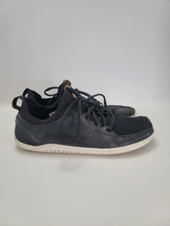 Vivobarefoot Shoes Men's 41 US 8 Primus Lite Sneakers Black Leather Comfort - image 3 of 4