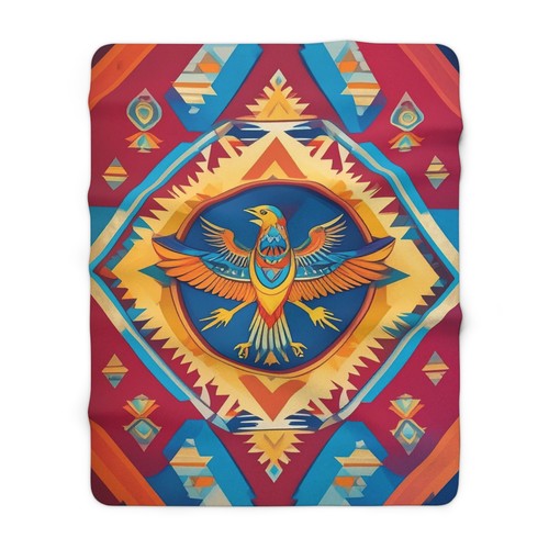 Lebendige Sherpa Fleecedecke - gemütliche Wohndeko, Geschenk für Sie, - Bild 6 von 9