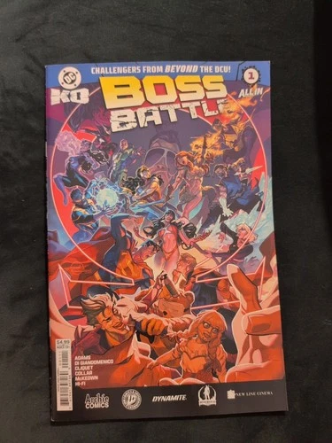 DC KO BOSS BATTLE #1 JAMAL CAMPBELL VAMPIRELLA JOKER BATMAN SPIDERMAN VARIANT 1