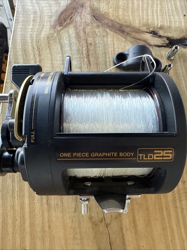 Shimano TLD25 Lever Drag Casting Trolling Fishing Reel Big Game Saltwater - Bild 4 von 6